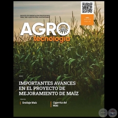 AGROTECNOLOGÍA – REVISTA DIGITAL - ABRIL - AÑO 10 - NÚMERO 119 - AÑO 2021 - PARAGUAY